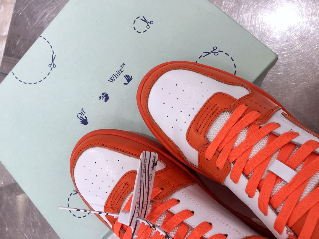 OFF-WHITE OOO Low Out of Office Red White OMIA189R21LEA0012501
