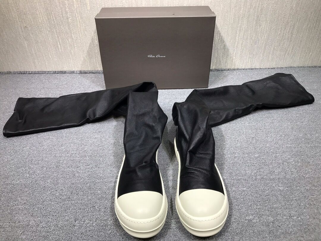 Rick Owens high knee sneakers 20211019