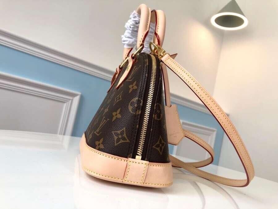 L0u1s Vu1tton Alma Monogram BB Brown 25CM