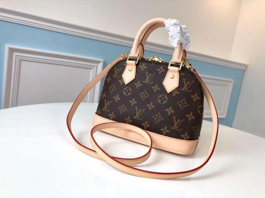 L0u1s Vu1tton Alma Monogram BB Brown 25CM