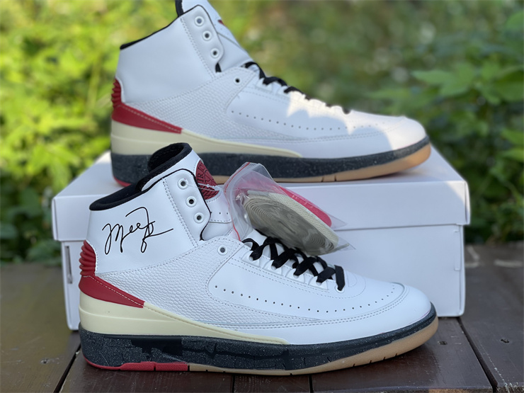 Jordan 2 Retro Off-White White Red DJ4375-106