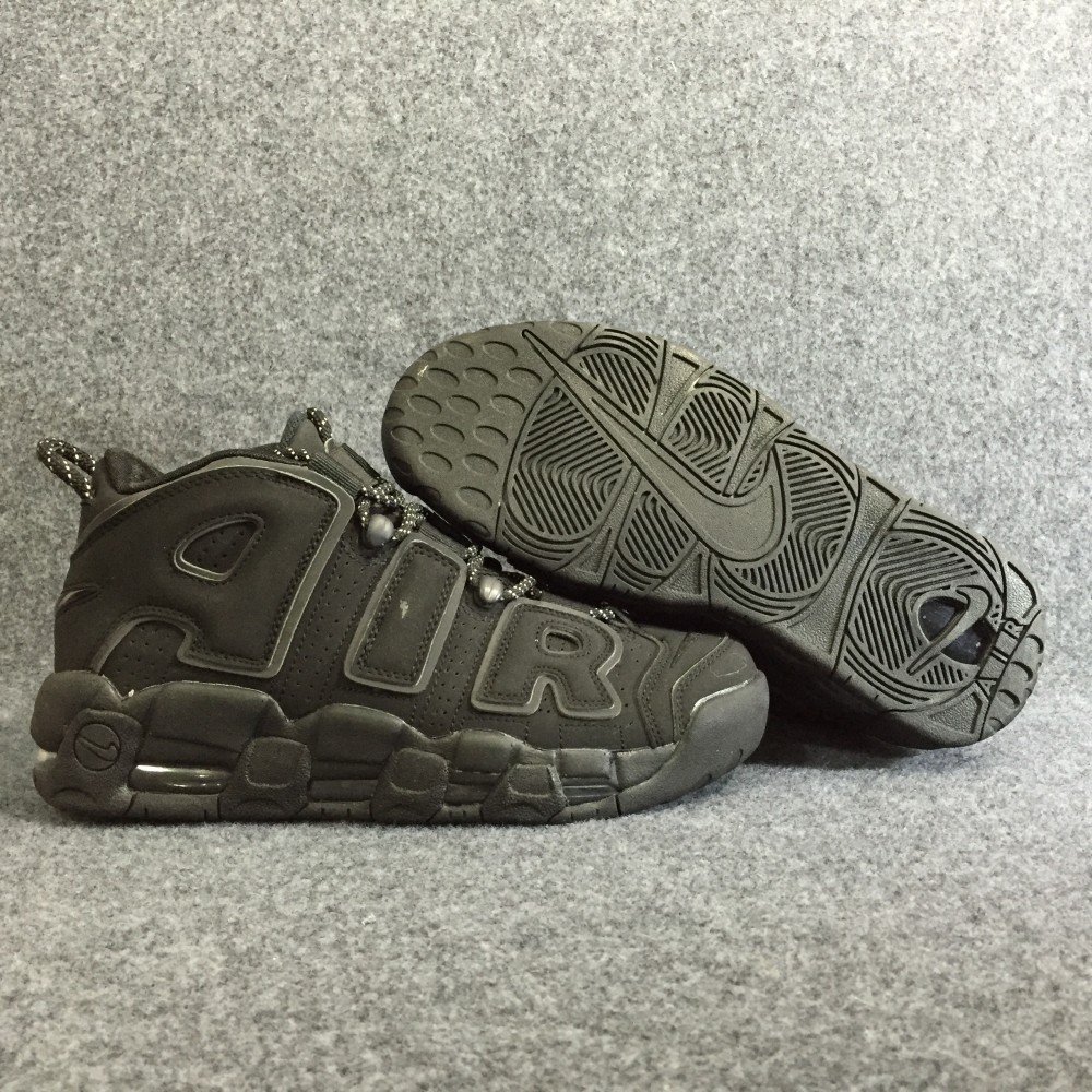 Nike Air More Uptempo Black Reflective  414962-004