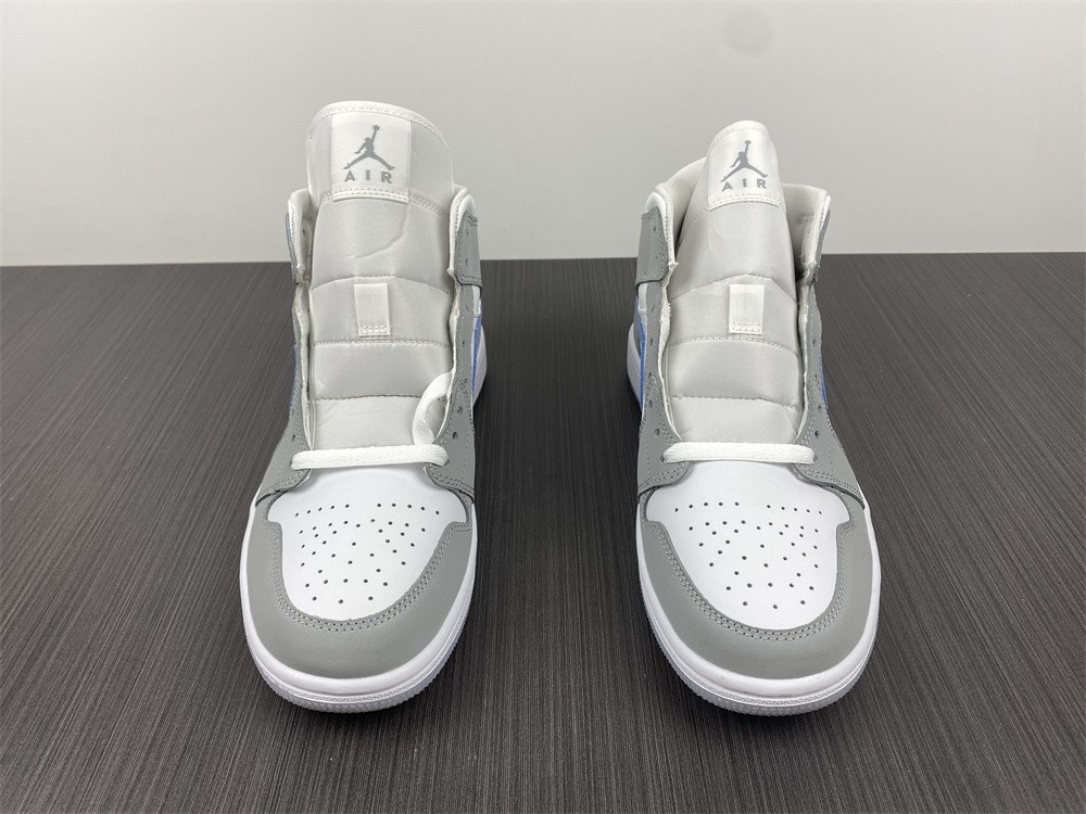Jordan 1 Mid Wolf Grey Aluminum BQ6472-105
