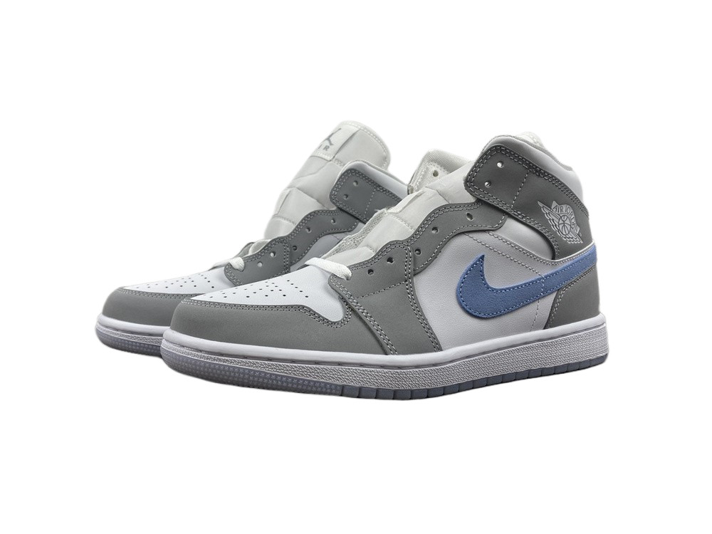 Jordan 1 Mid Wolf Grey Aluminum BQ6472-105