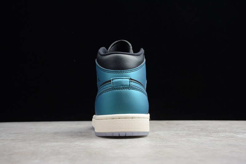 Jordan 1 Mid Iridescent Black  BQ6472-009