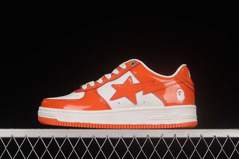 A Bathing Ape Bape Sta Low Orange 001FWH701001_ORG_A