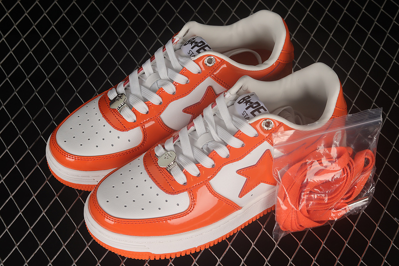 A Bathing Ape Bape Sta Low Orange 001FWH701001_ORG_A