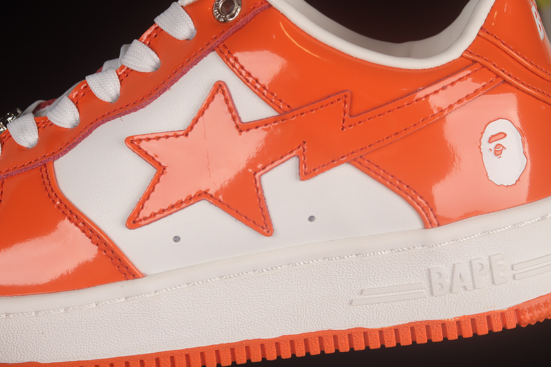 A Bathing Ape Bape Sta Low Orange 001FWH701001_ORG_A
