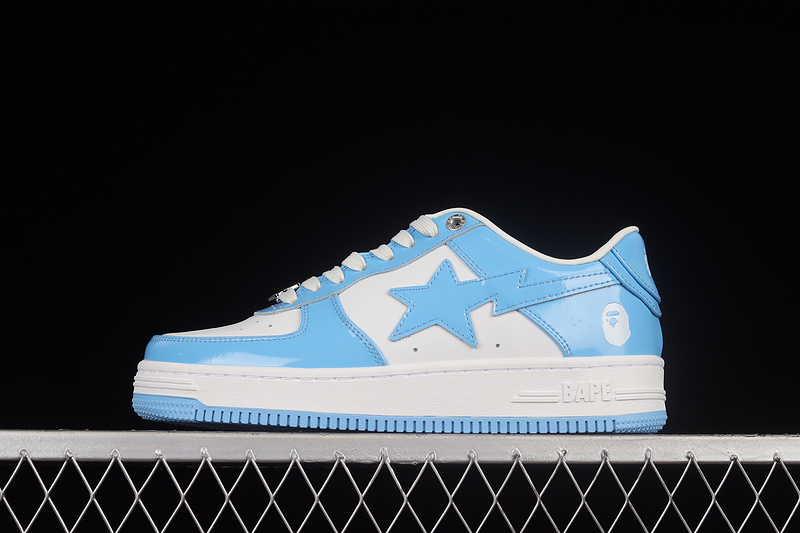 A Bathing Ape Bape Sta Low Blue 001FWH701001_SAX_A