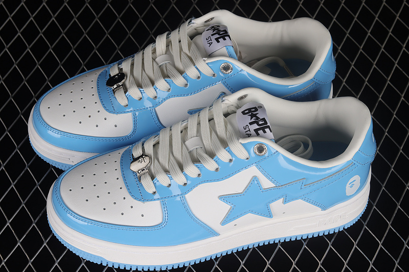 A Bathing Ape Bape Sta Low Blue 001FWH701001_SAX_A