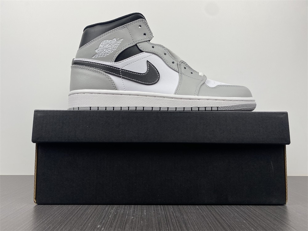 Jordan 1 Mid Light Smoke Grey Anthracite  554724-078