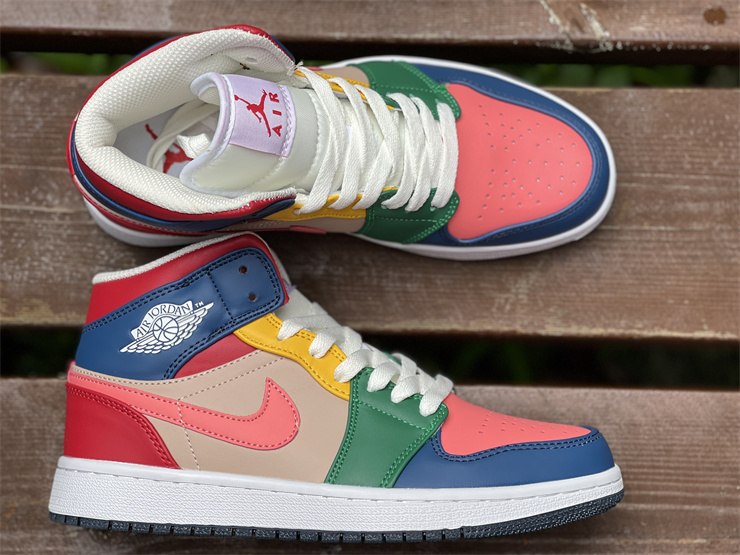 Jordan 1 Mid SE Multi Color (2022) (W)  DN3738-400