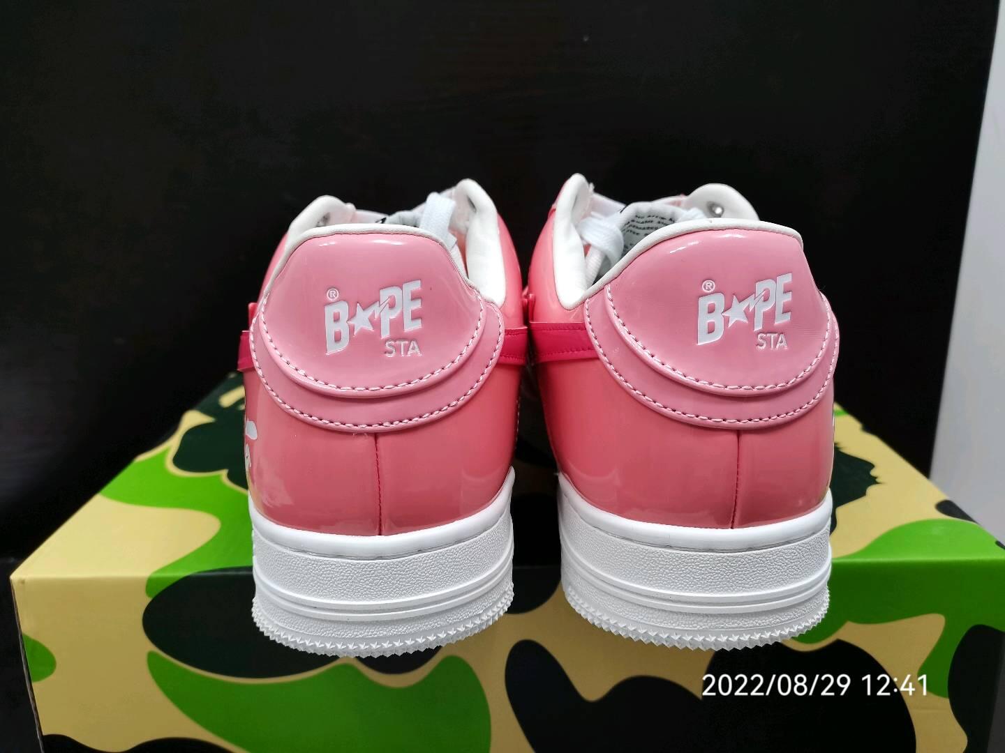 A Bathing Ape Bape Sta Low Color Camo Combo Pink 001FWH201046_PNK