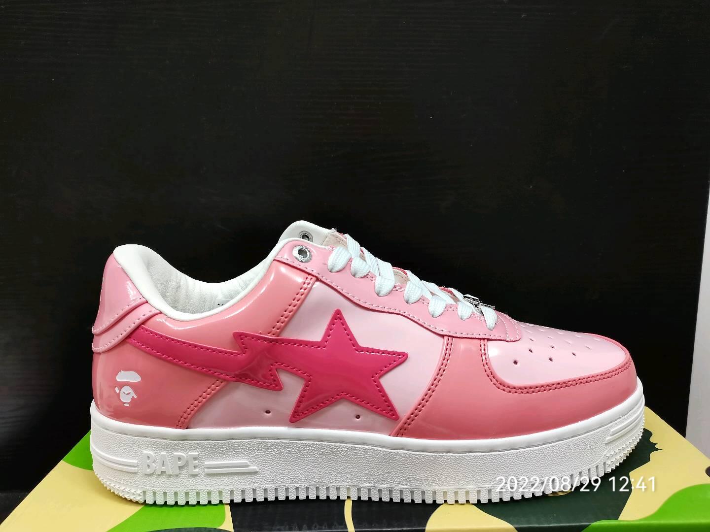 A Bathing Ape Bape Sta Low Color Camo Combo Pink 001FWH201046_PNK