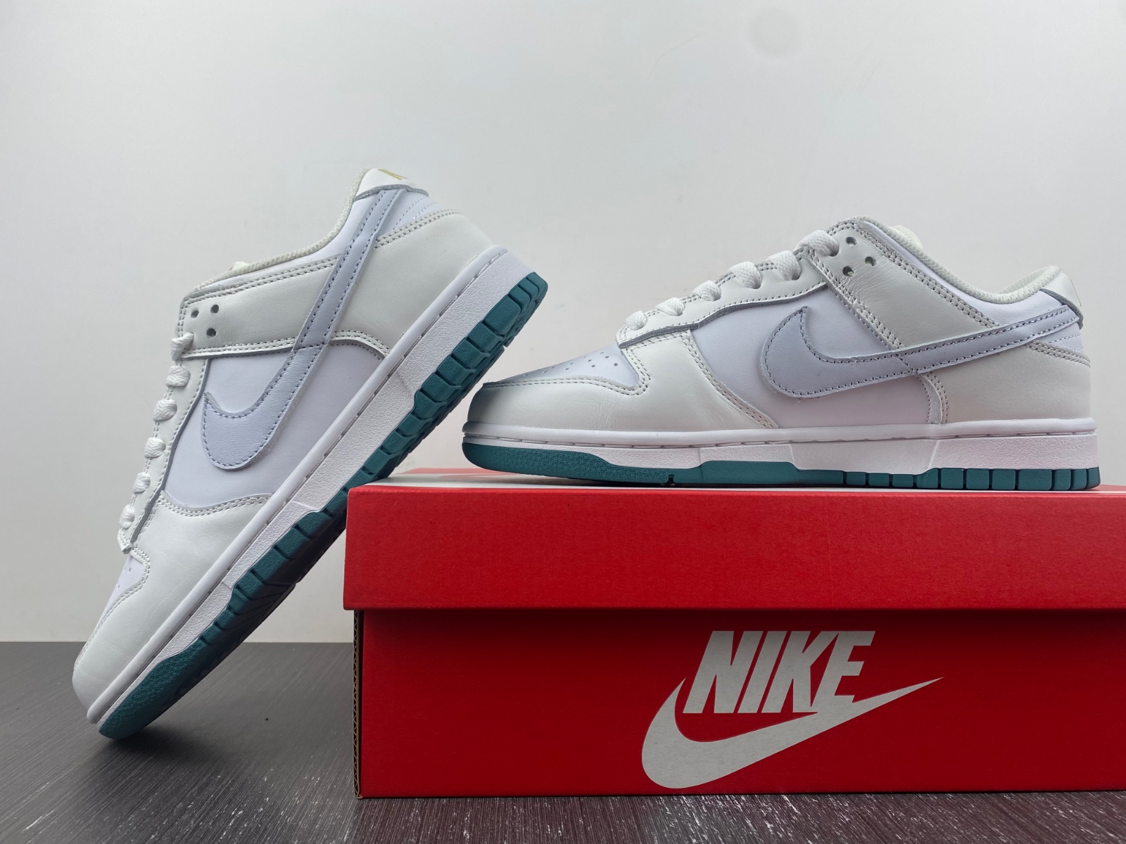 Dunk Low White Grey Teal FD9911-101