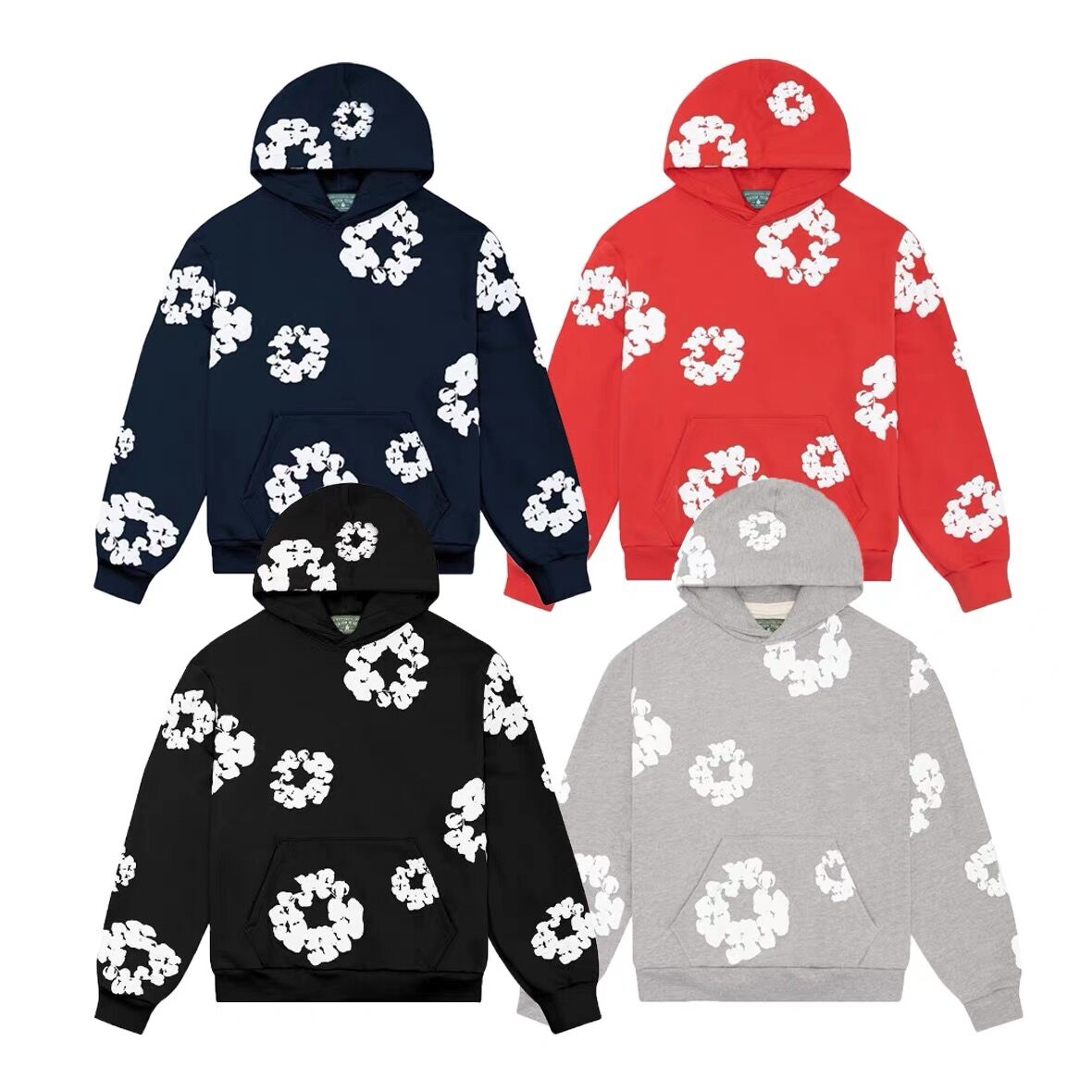 Denim Tears The Cotton Wreath Sweatshirt Black