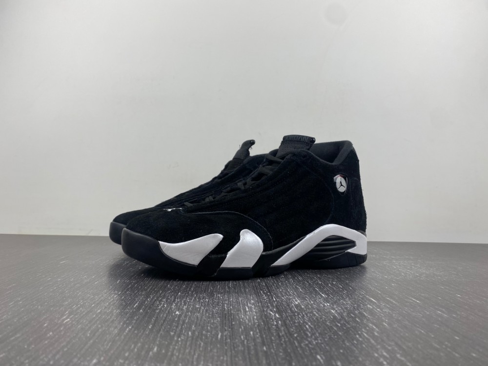 Air Jordan 14 Retro Black White 487471-016