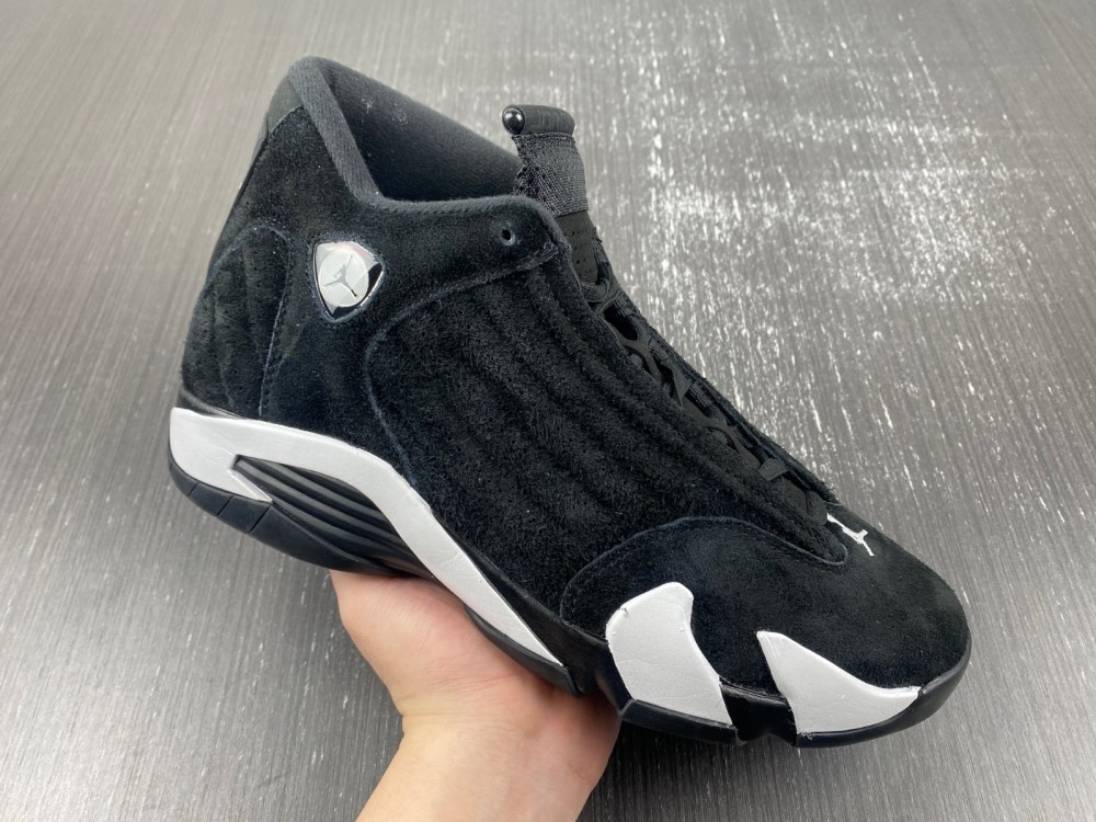 Air Jordan 14 Retro Black White 487471-016