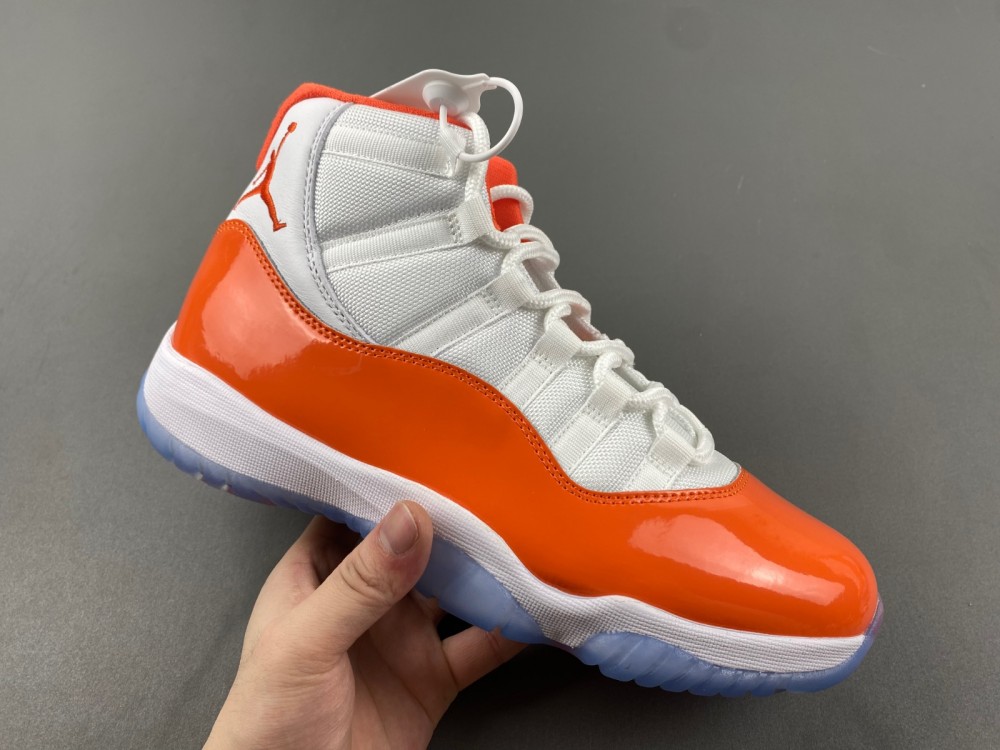 Air Jordan 11 florida Gators White Orange