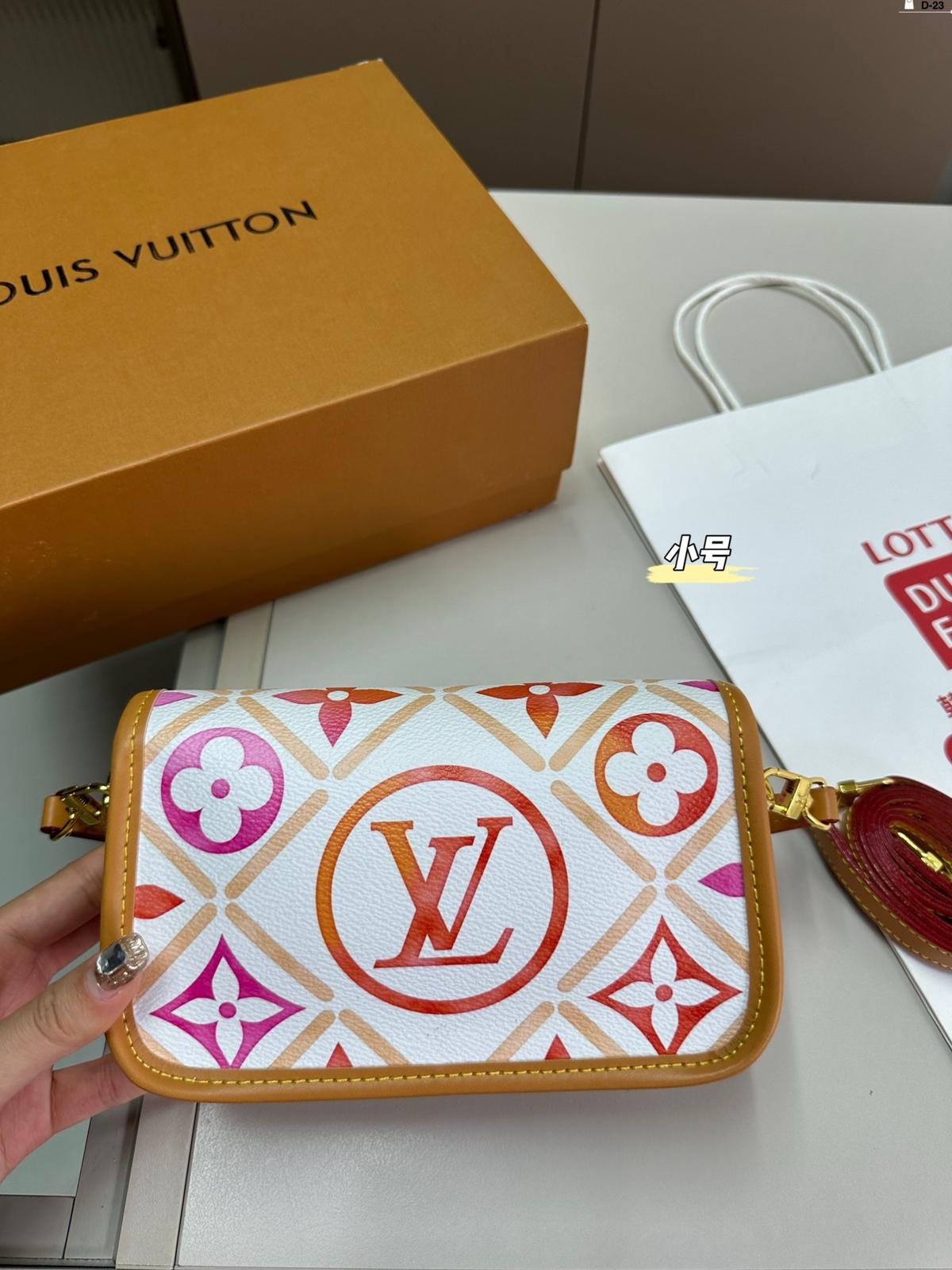 lv l**is V*t*n monogram casual style street style 2way leather party style 19cm