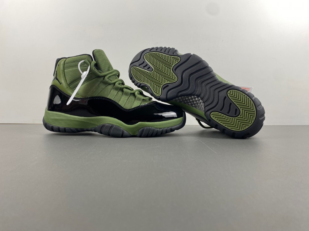 Jordan 11 military Green Black  CT8012-300