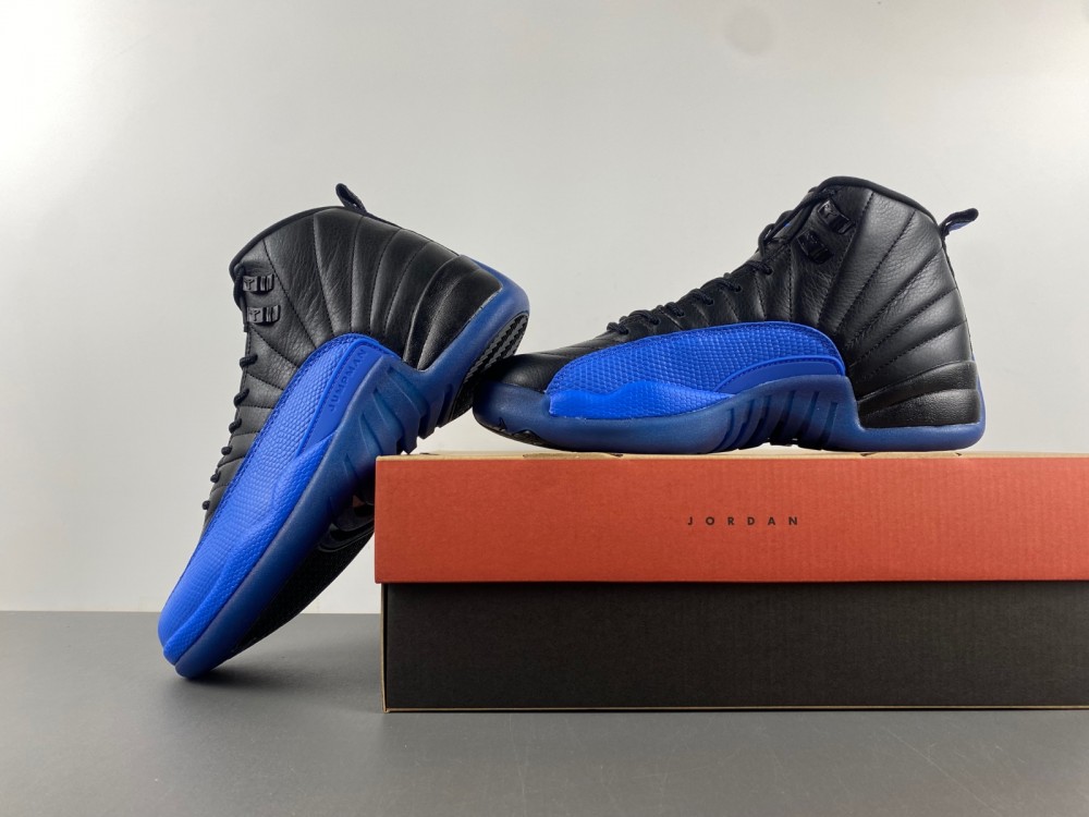 Jordan 12 Retro Black Game Royal 130690-014