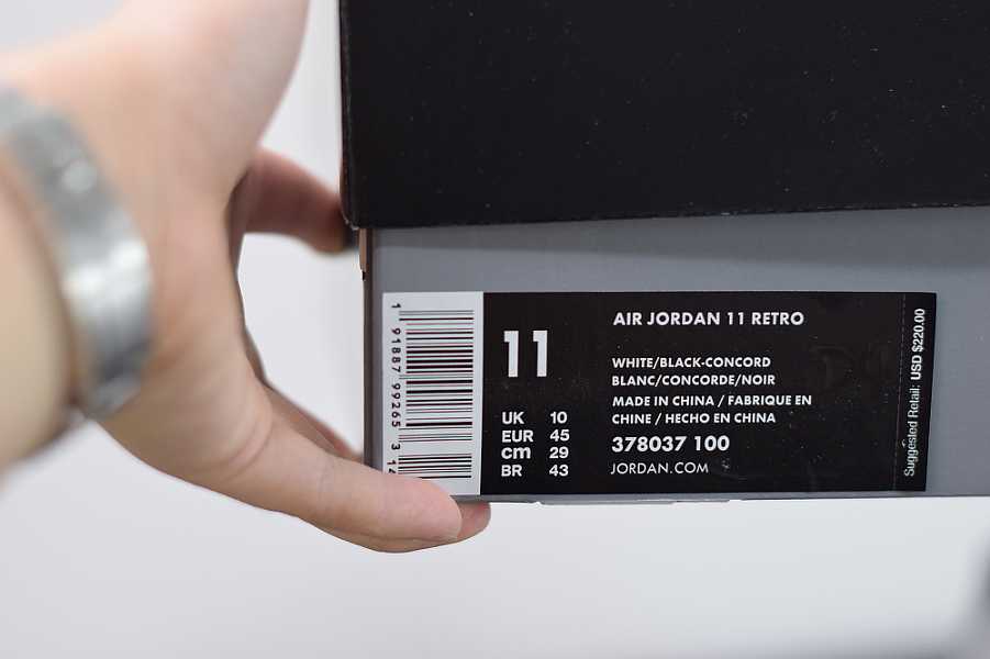 Jordan 11 Retro Concord 378037-100