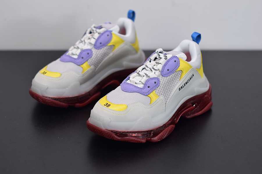 Balenclaga Triple S Sneaker White 544351W09O12272