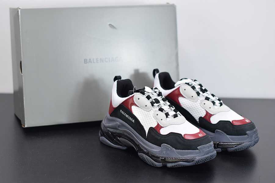 Balenclaga Triple S Sneaker White 541624W09O12268