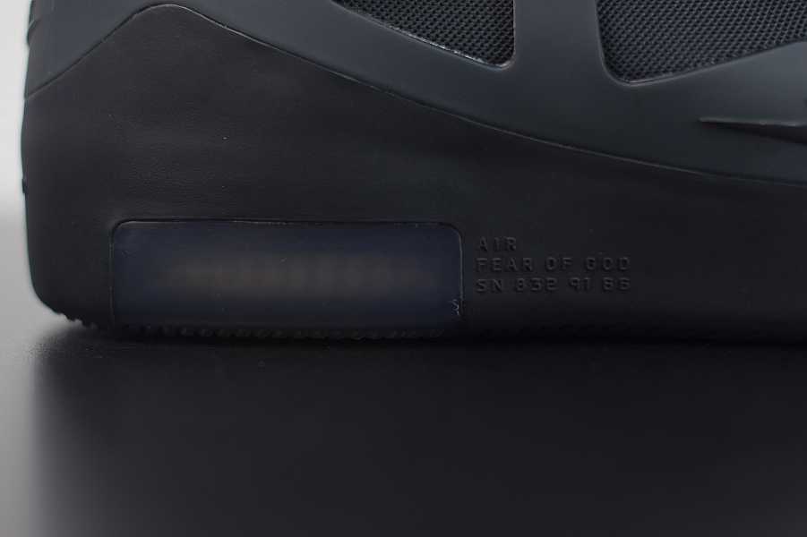 Air Fear of God 1 Triple Black AR4237005