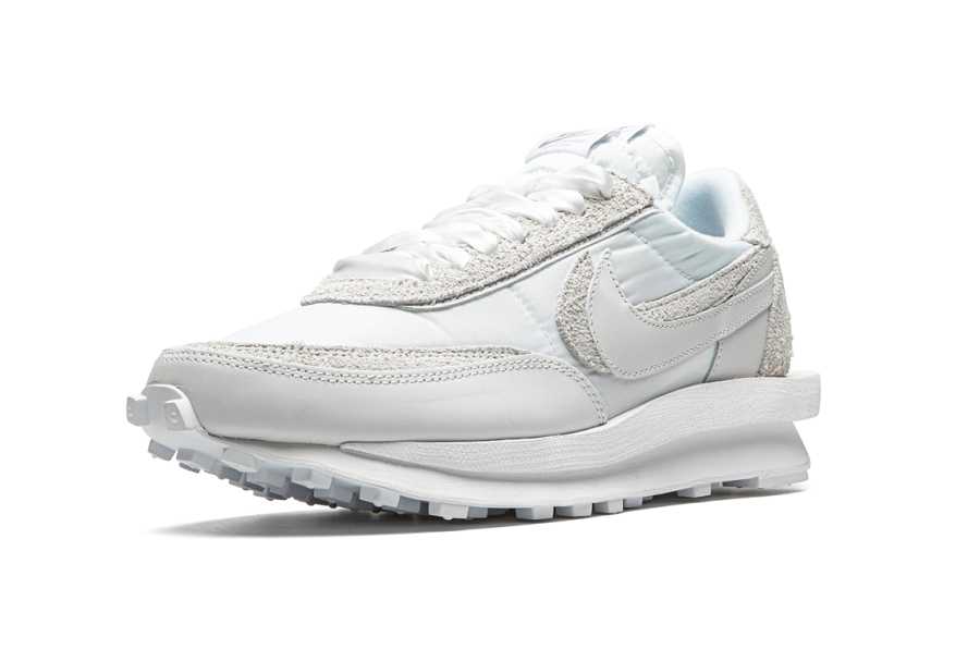 Nike sacai white nylon