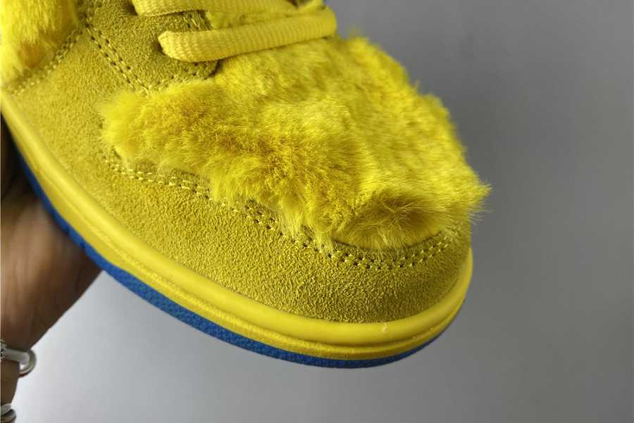 Nike SB Dunk Low Grateful Dead Bears Opti Yellow  CJ5378-700